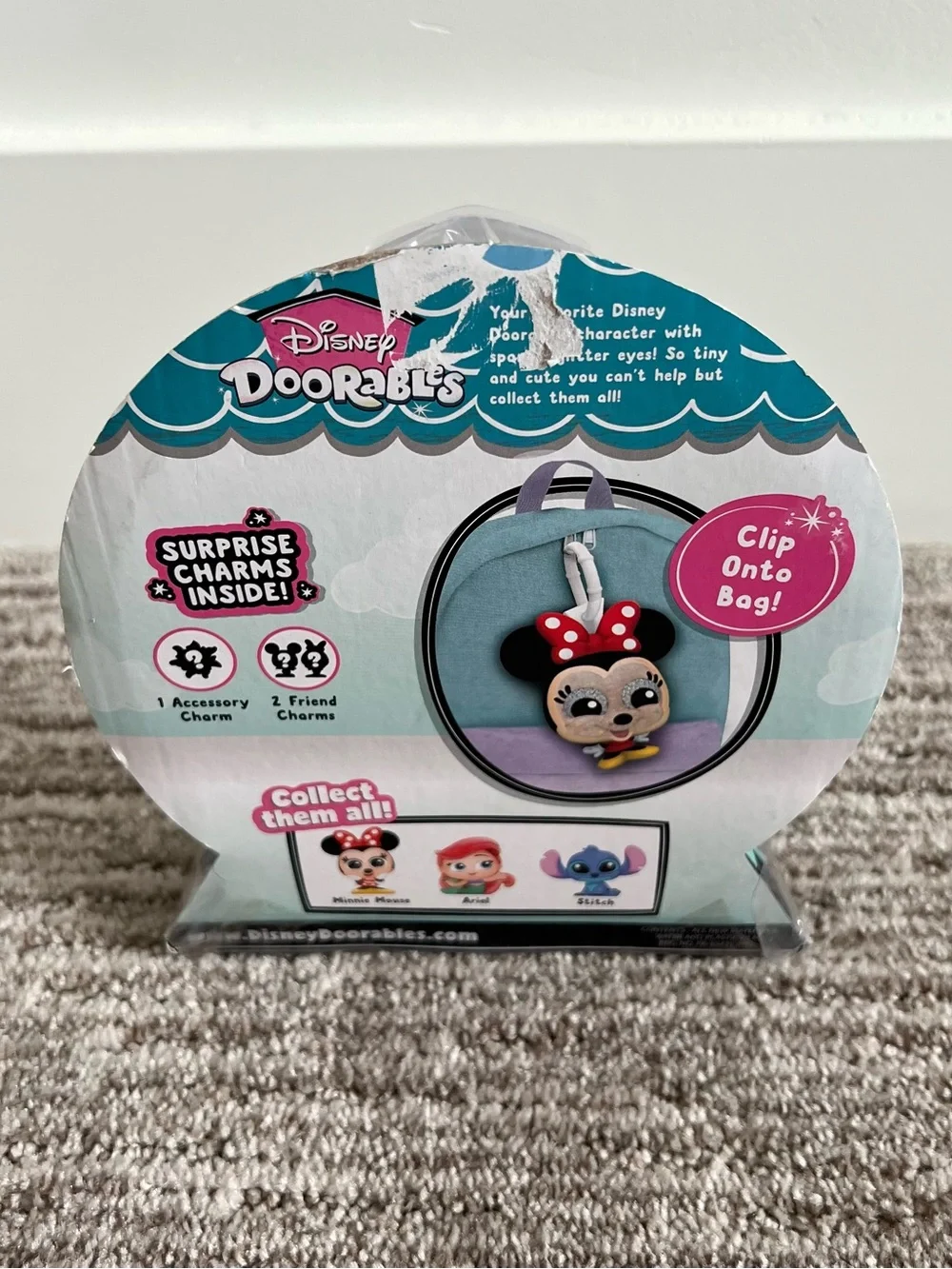 NWT Disney Doorables Tag A Long Minnie Mouse